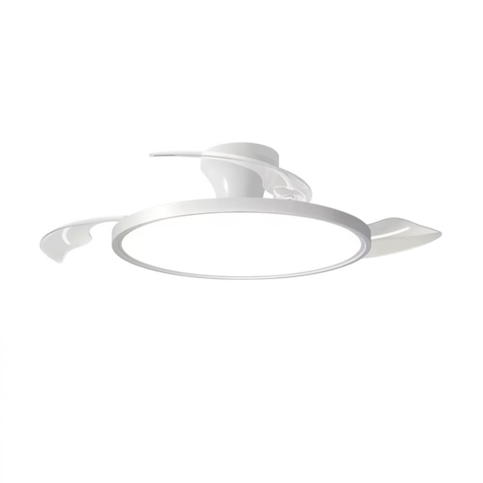 Zénith Air - Plafonnier Ventilateur Pales Rétractables LED Connectée