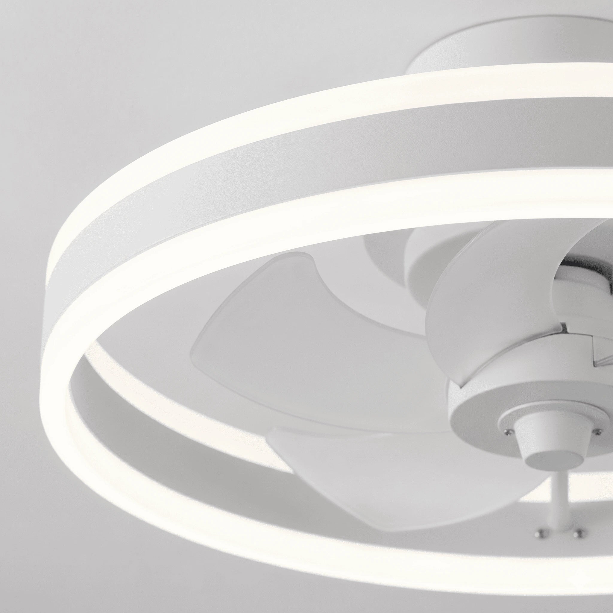 Ventilateur Plafond Compact LED