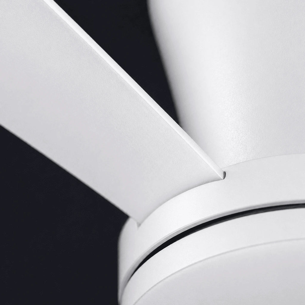 Ventilateur de Plafond Fer Forgé — LED Tricolore