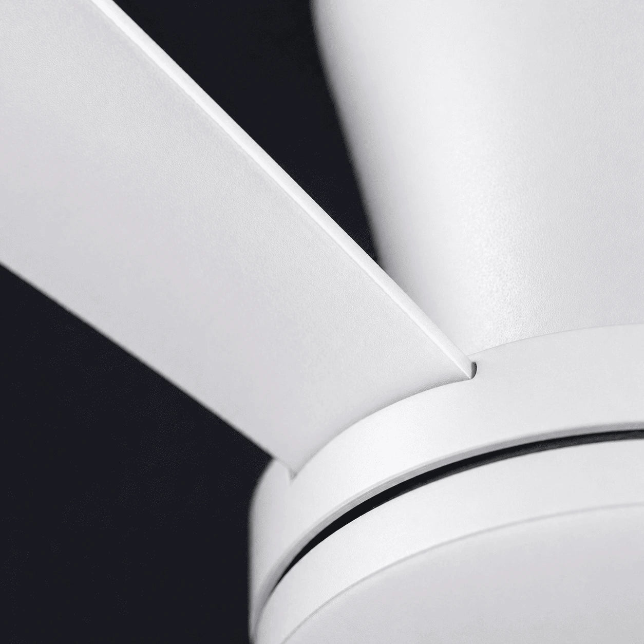 Ventilateur de Plafond Fer Forgé — LED Tricolore