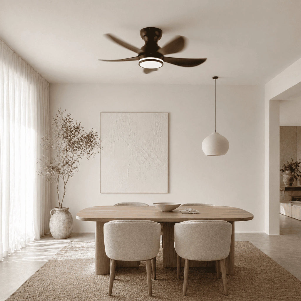 Ventilateur de Plafond Smart — Style Européen LED