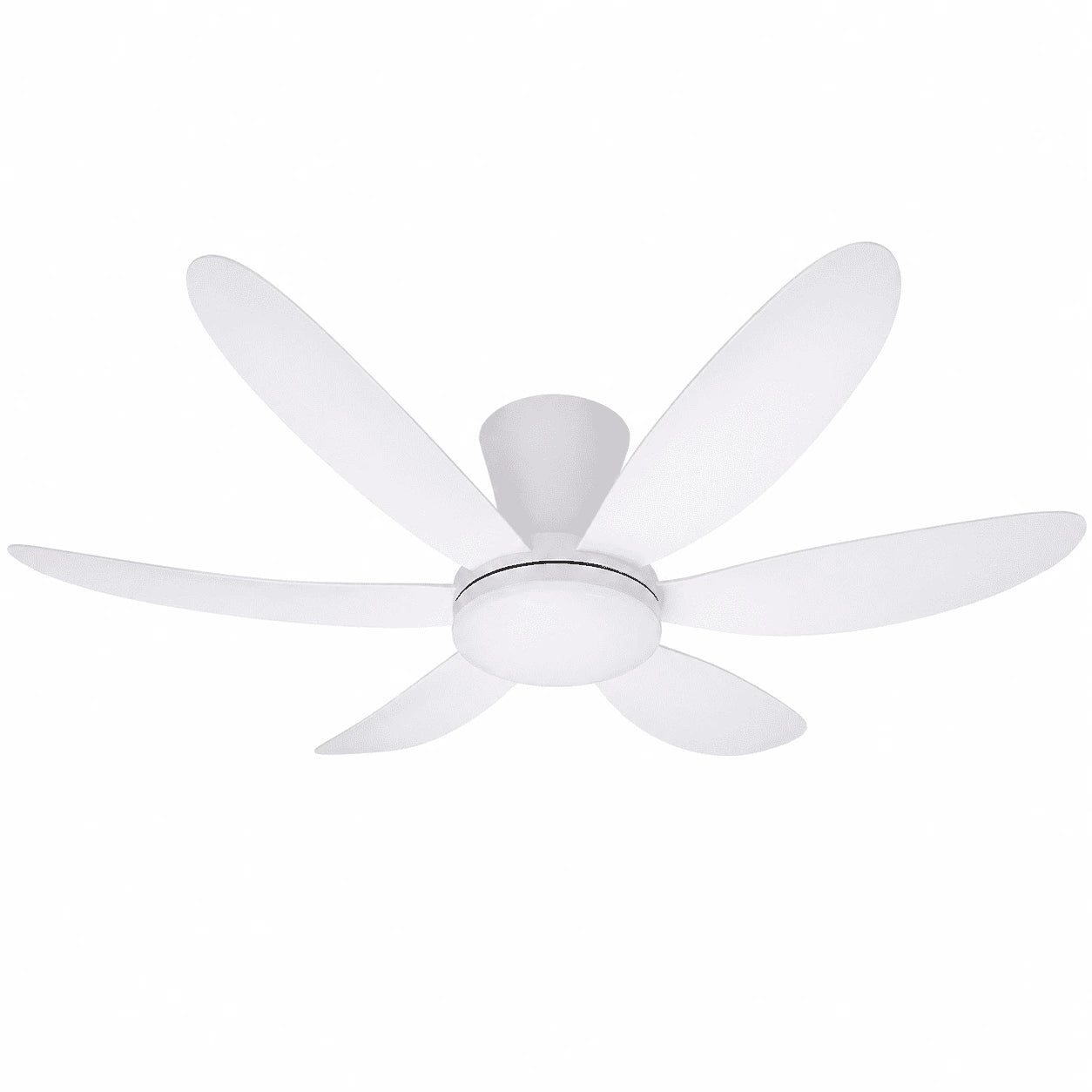 Ventilateur de Plafond Fer Forgé — LED Tricolore